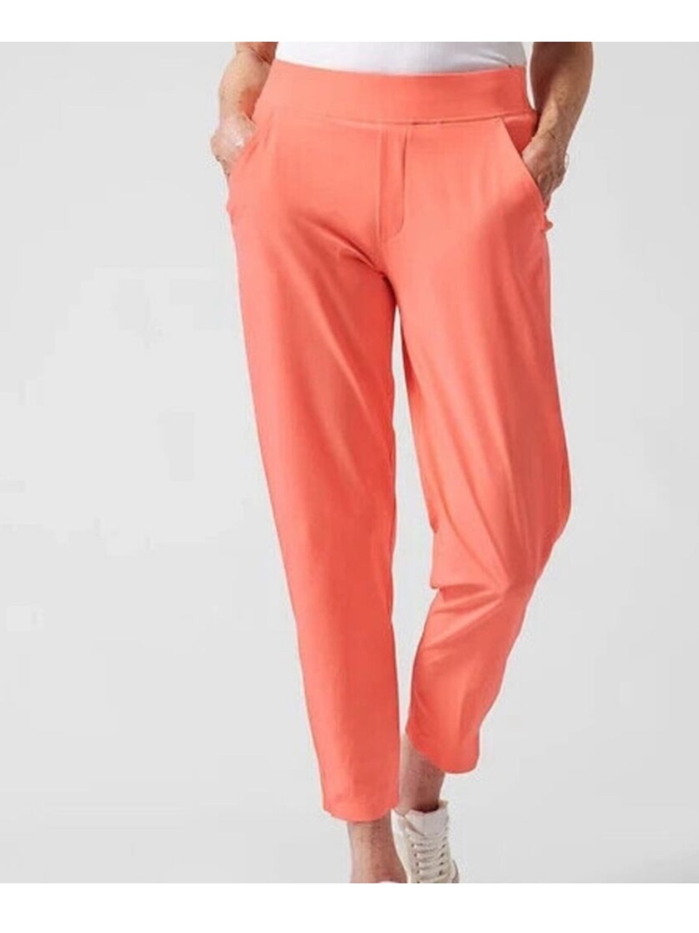 Athleta Brooklyn Ankle Pants in Sunset Glow Lightweight